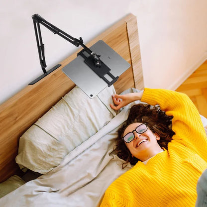 Hidden Bedside Retractable Phone & Tablet Holder