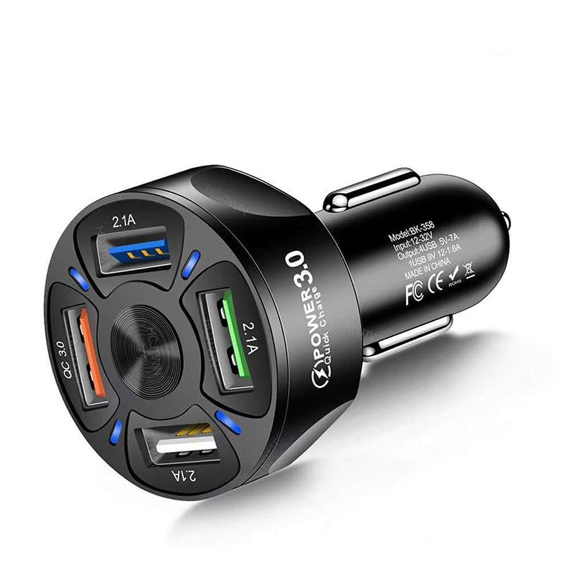 4-IN-1 quick charging port for car