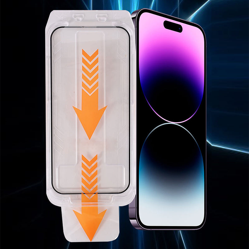 compatible device Tempered Anti-Peeping Screen Film with Easy Installation Tool