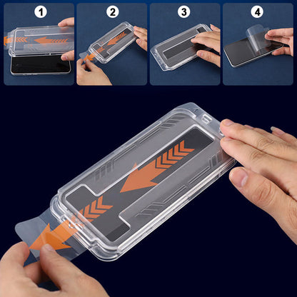 compatible device Tempered Anti-Peeping Screen Film with Easy Installation Tool