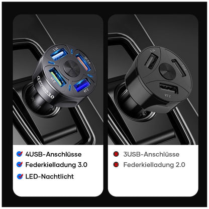 4-IN-1 quick charging port for car