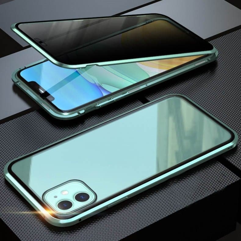 Magnetic Phone Case with Privacy Glass