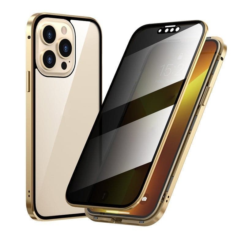 Magnetic Phone Case with Privacy Glass