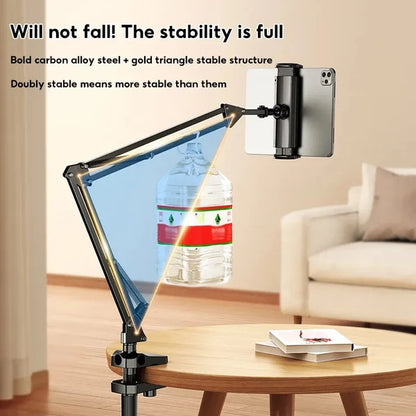 Hidden Bedside Retractable Phone & Tablet Holder