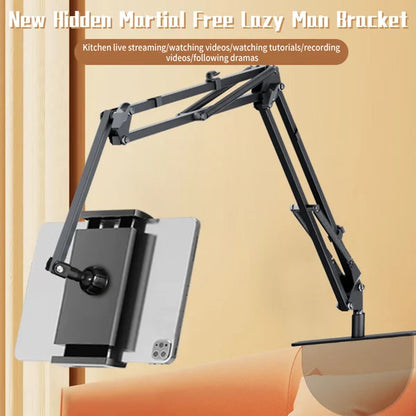 Hidden Bedside Retractable Phone & Tablet Holder