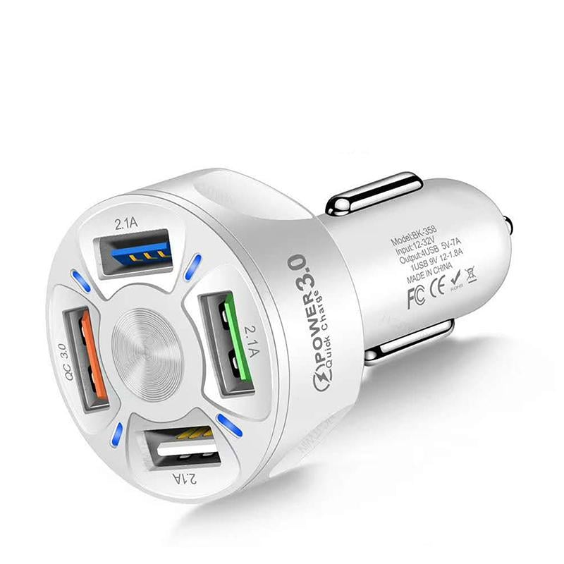 4-IN-1 quick charging port for car