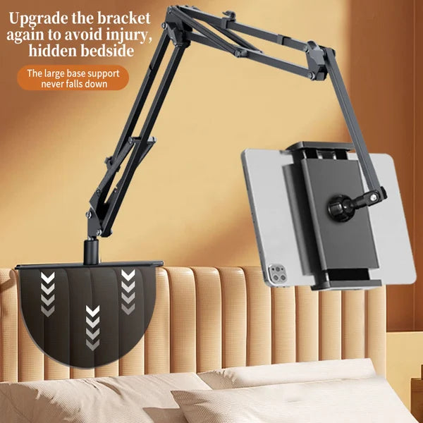 Hidden Bedside Retractable Phone & Tablet Holder