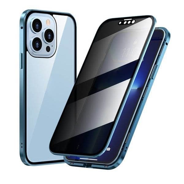 Magnetic Phone Case with Privacy Glass