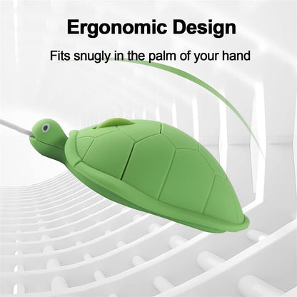 Cute Turtle Cartoon Wireless Mouse Laptop - Kids Gift Mause