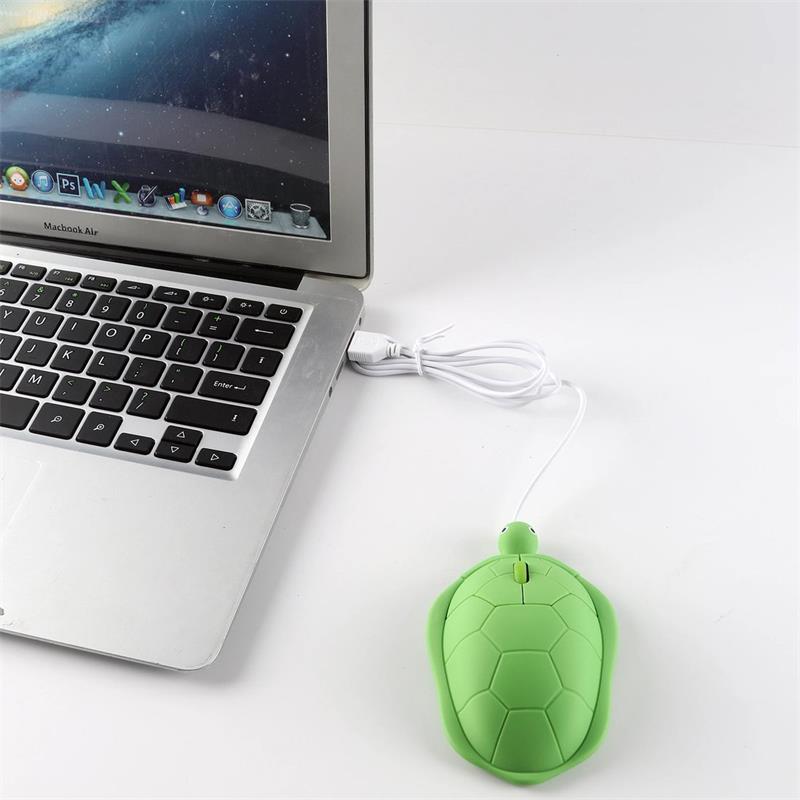 Cute Turtle Cartoon Wireless Mouse Laptop - Kids Gift Mause