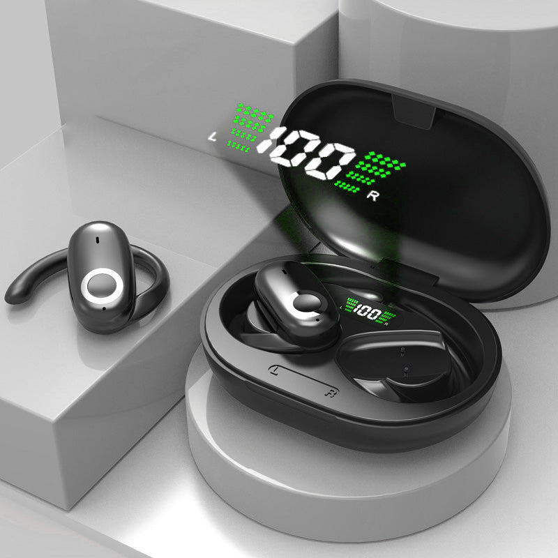 Christmas Gift - Bluetooth Wireless Sports Earbuds with Rotatable Earhooks