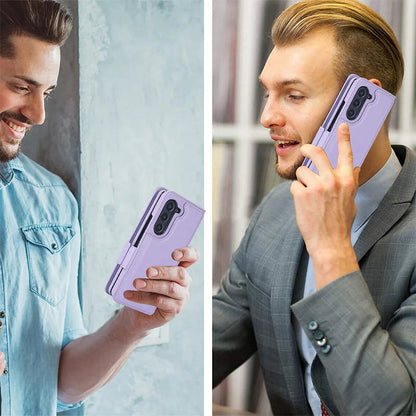 Multifunctional Leather Case for compatible device Z Fold 3/4/5