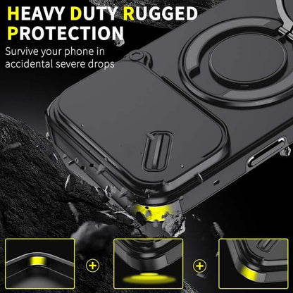 Magnetic Phone Case with Ring Stand For compatible device