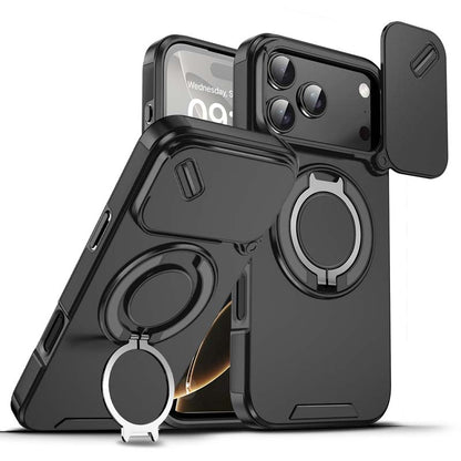 Magnetic Phone Case with Ring Stand For compatible device