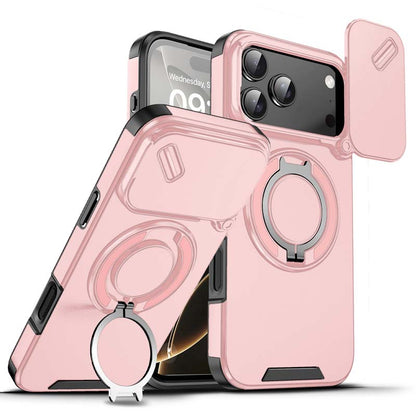Magnetic Phone Case with Ring Stand For compatible device