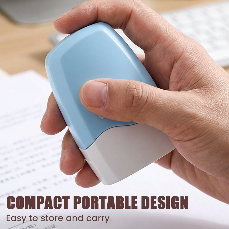 Privacy Roller Stamp – Hide personal info instantly. No shredding needed. Refillable & portable